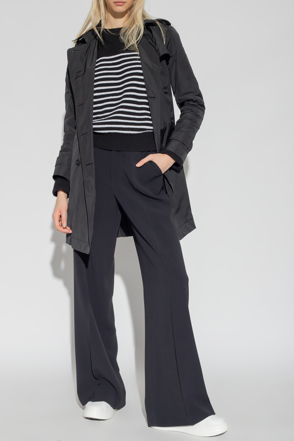 Red Valentino Trench coat with pleated back | Women's